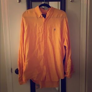 Ralph Lauren Mens linen button down